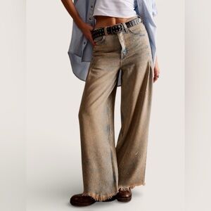 FREE PEOPLE Old West Slouchy Jeans